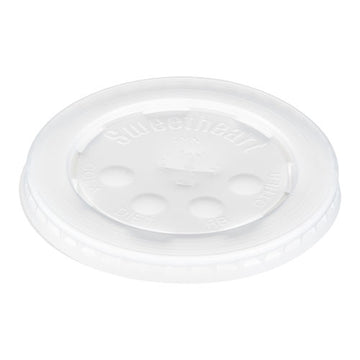 Dart® Polystyrene Plastic Flat Straw-slot Cold Cup Lids, Fits 28 Oz Cups, Translucent, 2,000-carton freeshipping - TVN Wholesale